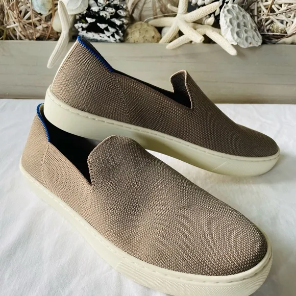 NEW ROTHY’S  LATTE THE SLIP ON SNEAKER