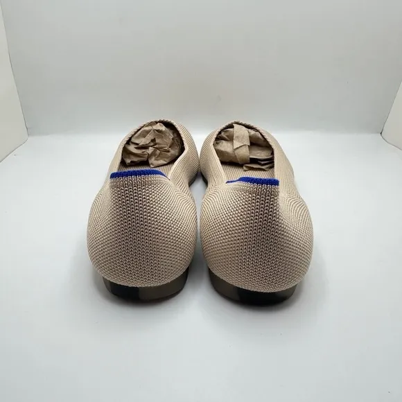 NEW Rothy’s The Point Ballet Flats in Ecru Women’s Sz 5.5
