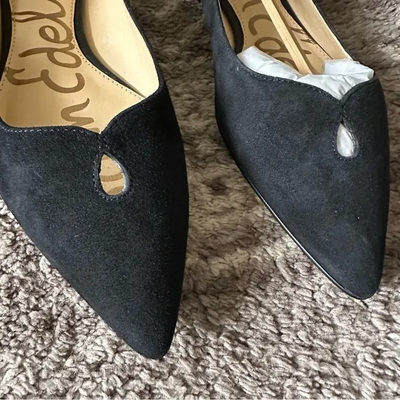 NEW Sam Edelman Black Ruby Pointed Toe Women's Flats