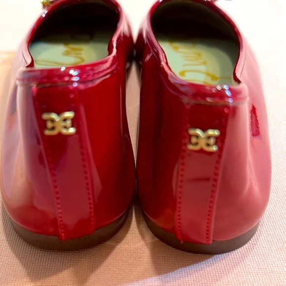 New Sam Edelman Women's Red Ballet Flats