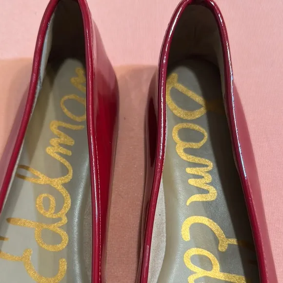 New Sam Edelman Women's Red Ballet Flats