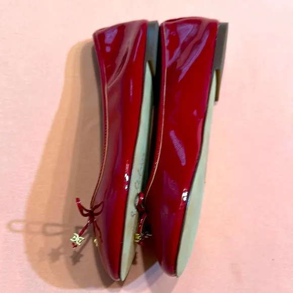 New Sam Edelman Women's Red Ballet Flats