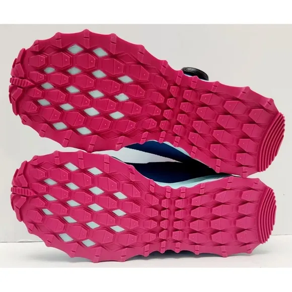 NEW Saucony Peregrine 12 Shield Boa Sneakers Turquoise/Pink