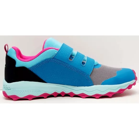 NEW Saucony Peregrine 12 Shield Boa Sneakers Turquoise/Pink