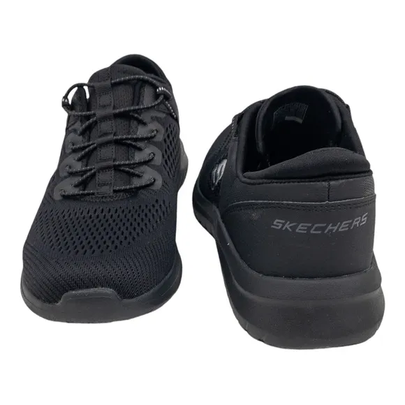 New Skechers Black Ultra Flex 2.0 Mesh No Tie Sneakers 9 Men's