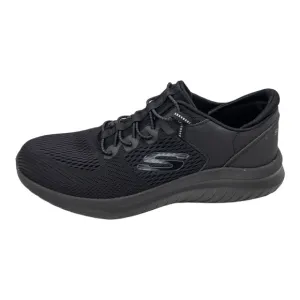 New Skechers Black Ultra Flex 2.0 Mesh No Tie Sneakers 9 Men's
