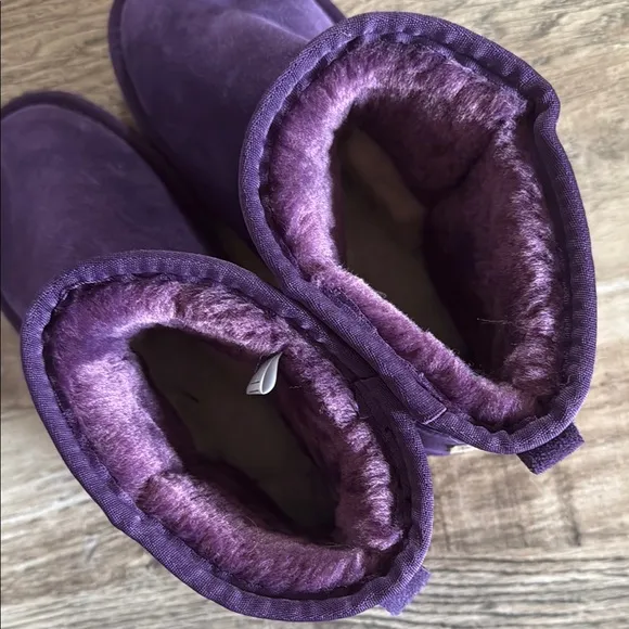 New! SMAIBULUN UGG | FAUX FUR LINED CLASSIC UGG SHORT BOOTS sz 10/41