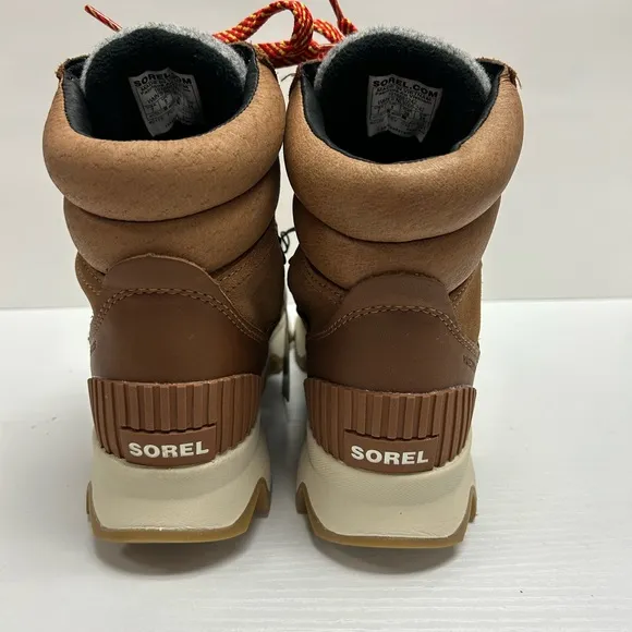 NEW Sorel Kinetic Impact Conquest Waterproof Sneaker Boots, size 7.