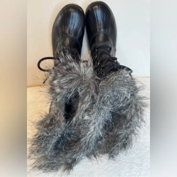 NEW Sorel Women's Tofino II Faux Fur Lined Waterproof Winter Boots Size 10