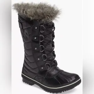 NEW Sorel Women's Tofino II Faux Fur Lined Waterproof Winter Boots Size 10