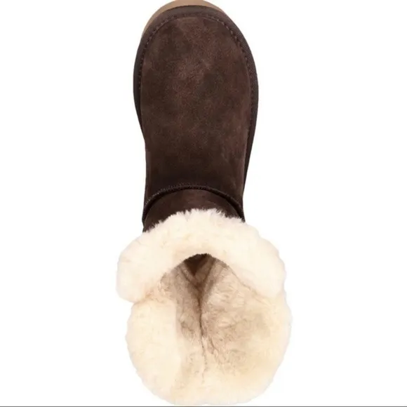 New Style &amp; Co. Suede Faux Fur Lined Winter Boots​