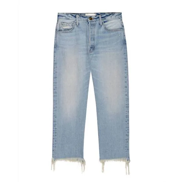NEW THE GREAT. wayne jeans in kentucky wash