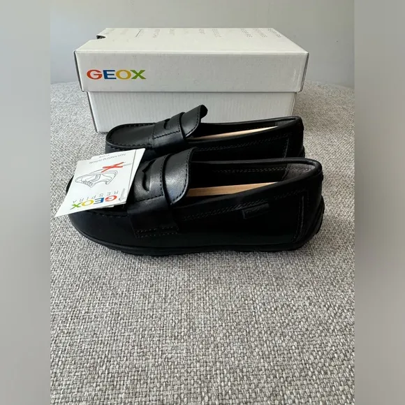 New Toddler Boy Geox Leather Loafers
