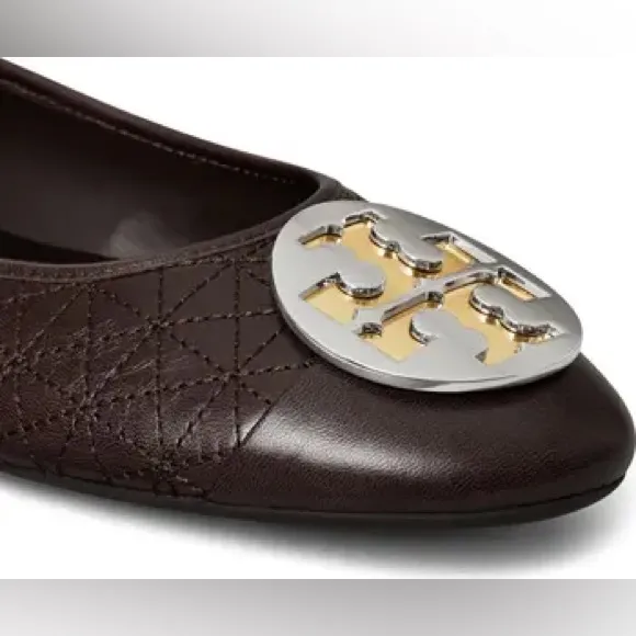 NEW! Tory Burch Claire Quilted Ballet Flats