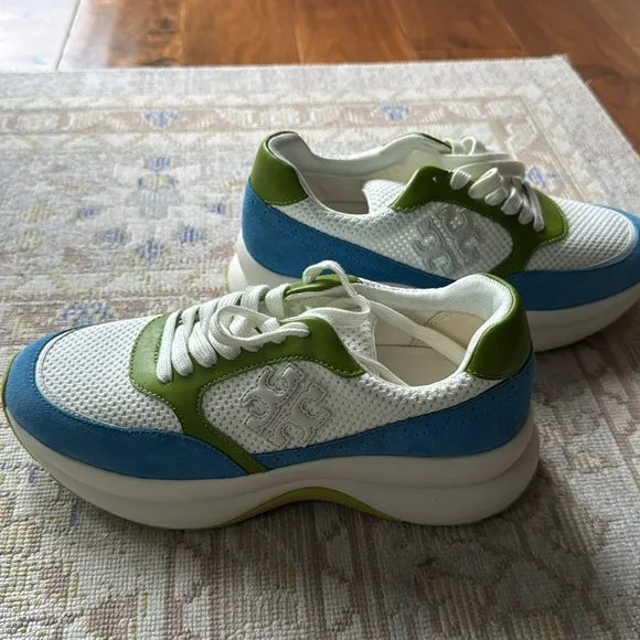 NEW Tory Burch Sawyer Trainer Sneakers Size 8.5