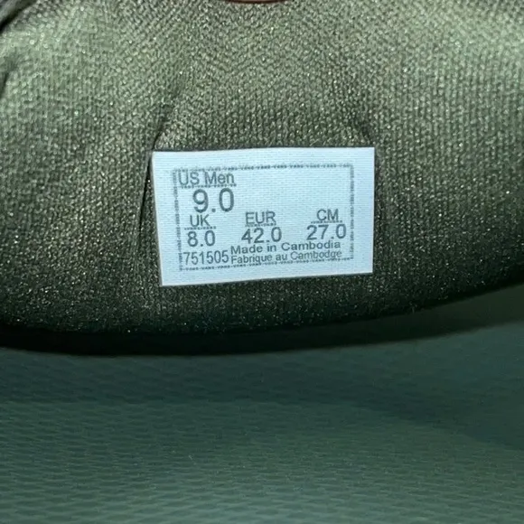 New VANS Range Slides (Slide-On) in Grape Leaf (Military, Army Green)