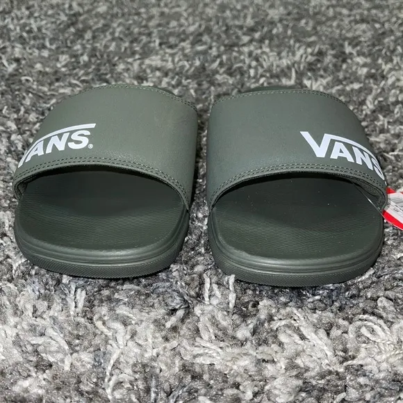 New VANS Range Slides (Slide-On) in Grape Leaf (Military, Army Green)