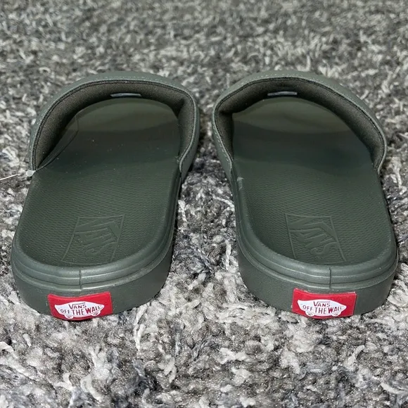 New VANS Range Slides (Slide-On) in Grape Leaf (Military, Army Green)