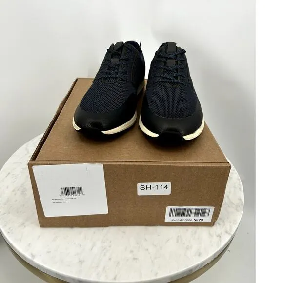 NEW Vince Camuto Emmitt Mesh Blue Black Causual Sneakers Men’s 13