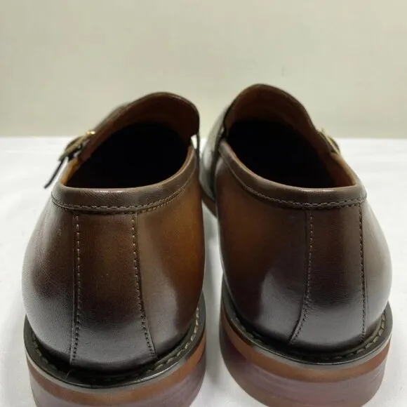 NEW VINTAGE FOUNDRY Lionel Leather Loafers – Men's 11 – Brown – New Without Box