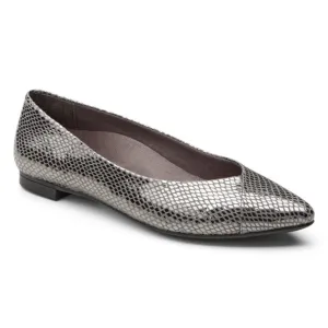 New! Vionic Caballo Textured Flats with Sleek Design