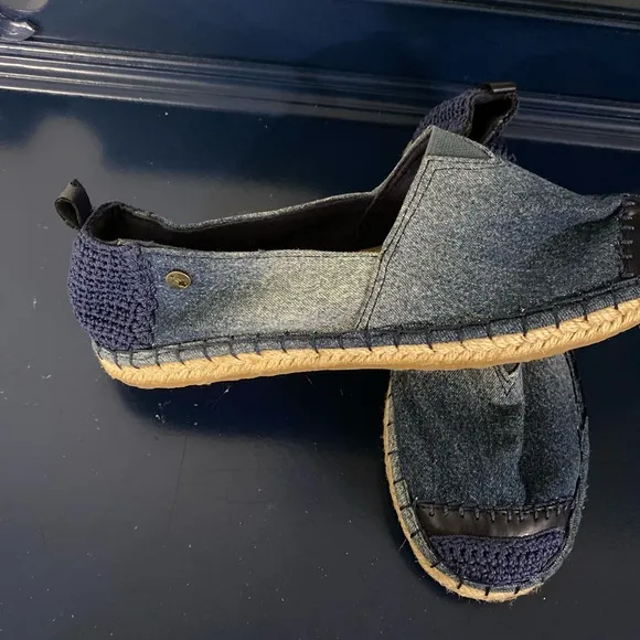 New Without Tag The Sak Denim Espadrilles Size 6