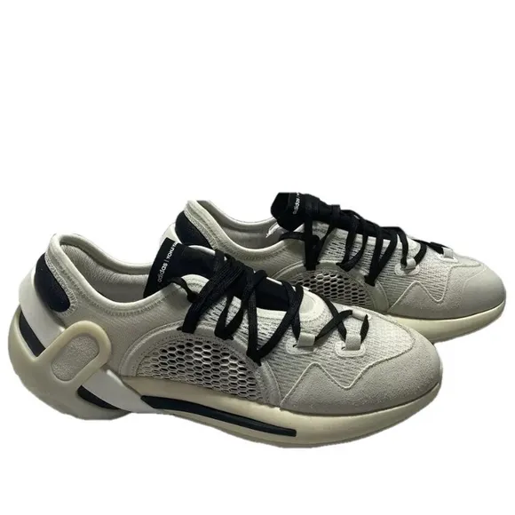 NEW Y-3 ADIDAS Idoso Boost Mens Size 9.5 Low Top Comfort Sneakers Mesh Suede