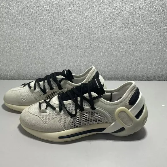 NEW Y-3 ADIDAS Idoso Boost Mens Size 9.5 Low Top Comfort Sneakers Mesh Suede