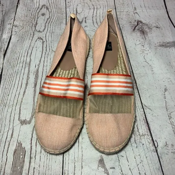 NEW Zac Posen Women's VIDA Woven Slip On Round Toe Espadrilles Shoes Sz 8.5