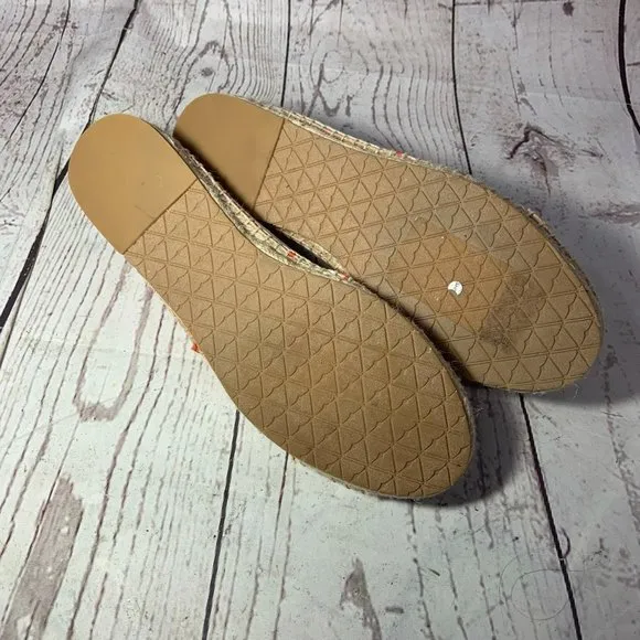 NEW Zac Posen Women's VIDA Woven Slip On Round Toe Espadrilles Shoes Sz 8.5