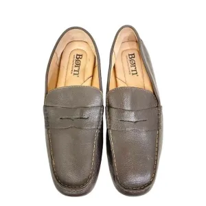 NEW BORN Brown Andes Leather Penny Driving Shoes Loafers Size 11