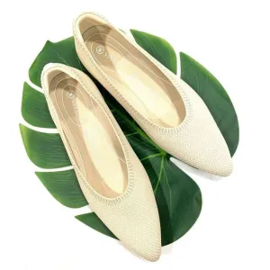 New✨ VIVAIA Aria Pointed-Toe Water Repellent Ballet Flats (Sz 41)