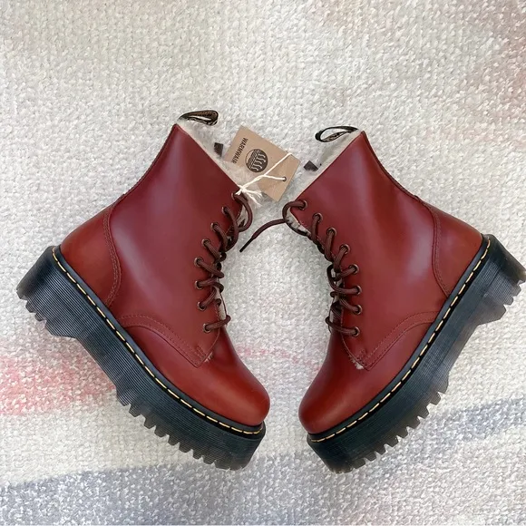 NIB Dr. Martens Jadon Abruzzo Combat Boots