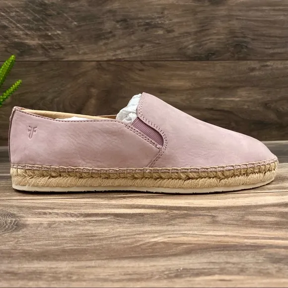 NIB Frye Isbel Espadrille Flats Loafers Lilac