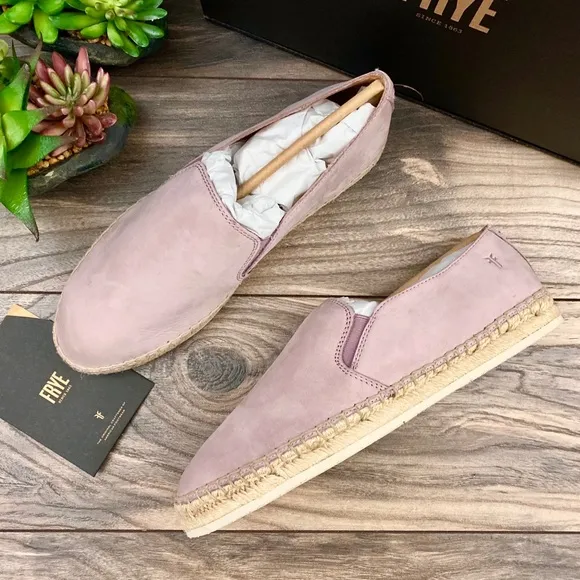 NIB Frye Isbel Espadrille Flats Loafers Lilac
