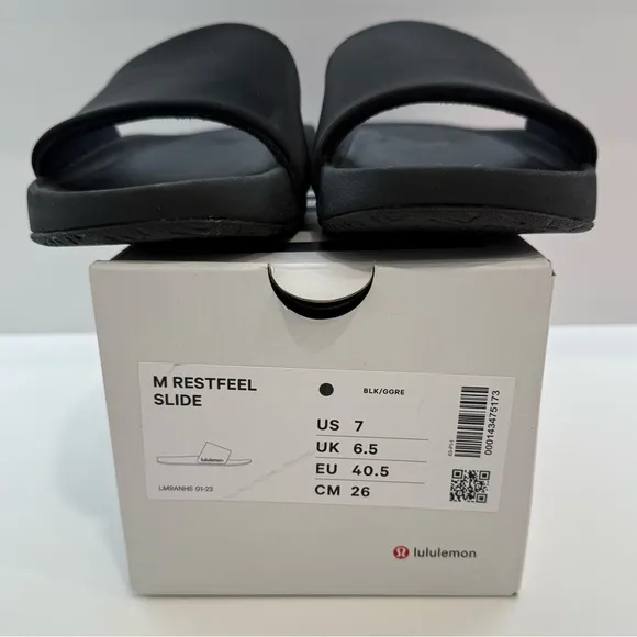 NIB LULULEMON Restfeel slides