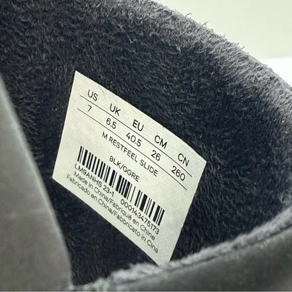NIB LULULEMON Restfeel slides