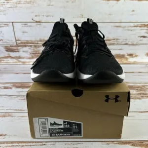 NIB MEN UNDER ARMOUR 3023006-002 UA PROJECT ROCK BSR BLACK/WHITE SHOE SNEAKERS