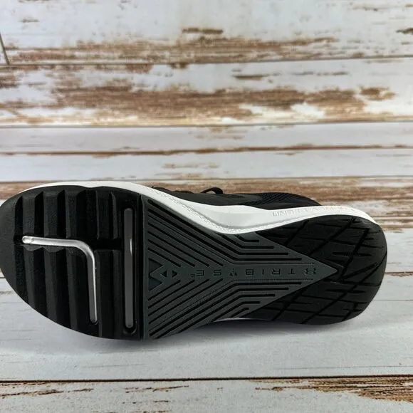 NIB MEN UNDER ARMOUR 3023006-002 UA PROJECT ROCK BSR BLACK/WHITE SHOE SNEAKERS