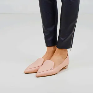 Nicholas Kirkwood Beya Pebbled Leather Loafers Size 36.5 /US 6