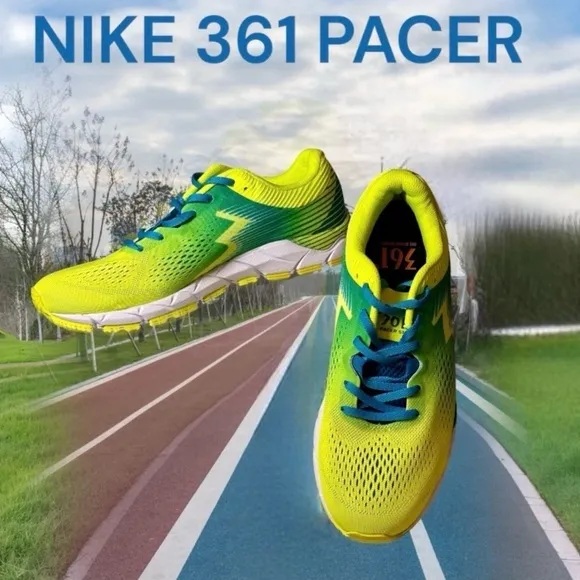 NIKE 361 Pacer-NWOB-Woman Sz 9.5-Neon Mesh