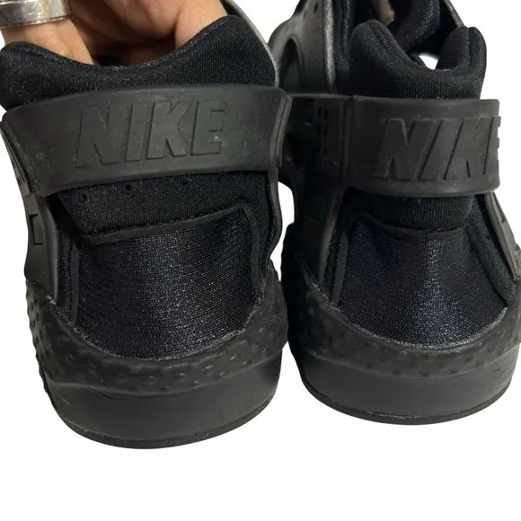 Nike Air Huarache Triple Black 654275-016 6.5Y