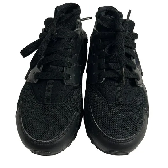 Nike Air Huarache Triple Black 654275-016 6.5Y