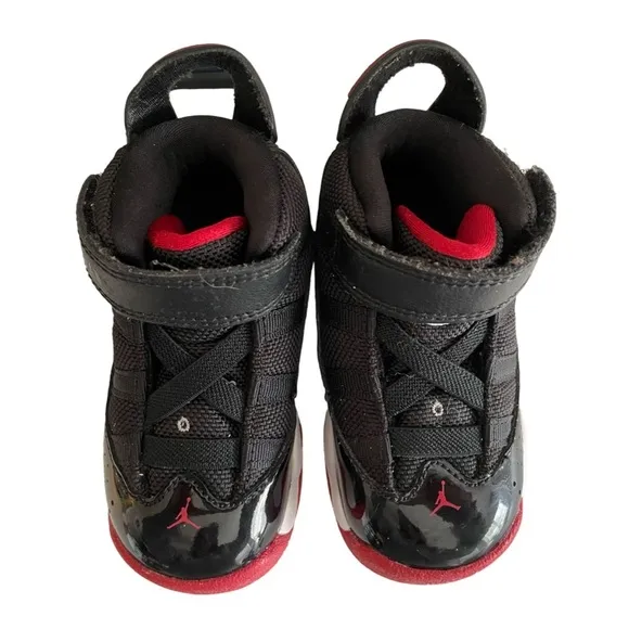 Nike Air Jordan 6 Rings Bred Baby Sneakers