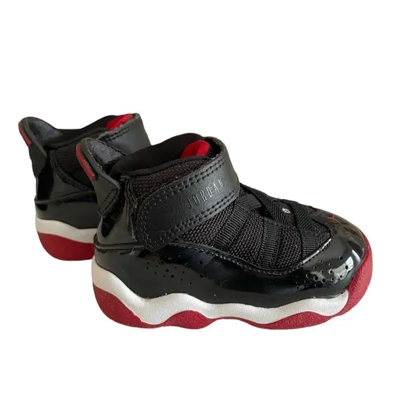 Nike Air Jordan 6 Rings Bred Baby Sneakers