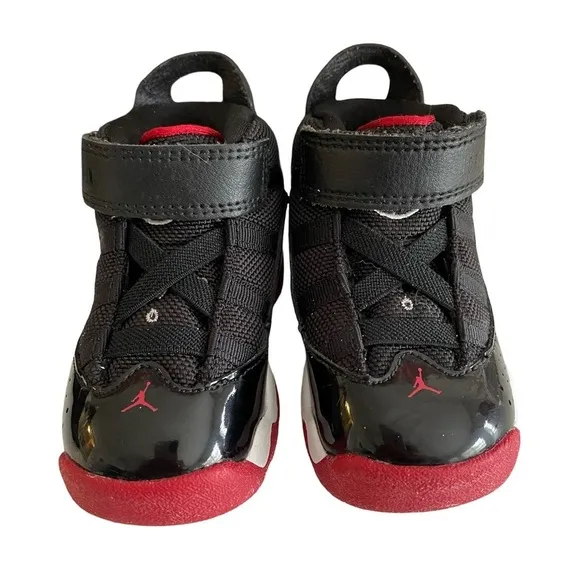 Nike Air Jordan 6 Rings Bred Baby Sneakers