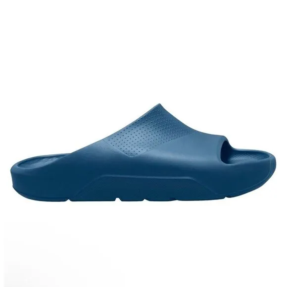 Nike Air Jordan Post Slides Jumpman Industrial Blue Men's Size 12 DX5575-401 New