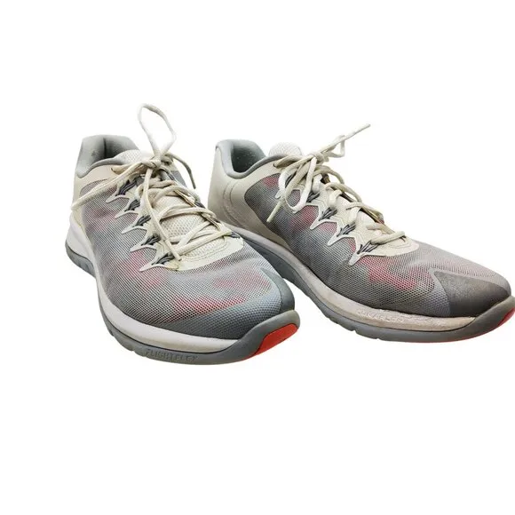 Nike Air Lunarlon Mens Flight 23 Leather and Mesh Sneakers.