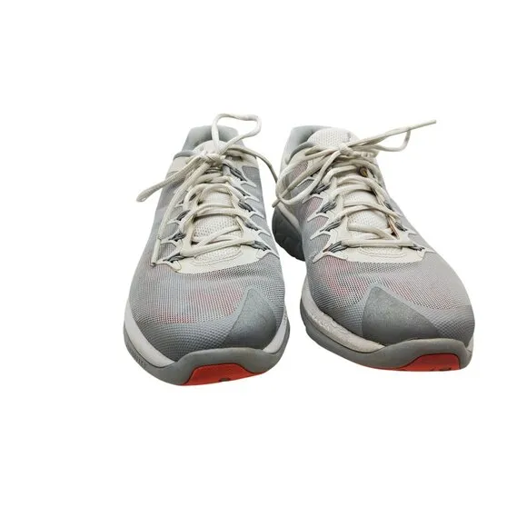 Nike Air Lunarlon Mens Flight 23 Leather and Mesh Sneakers.