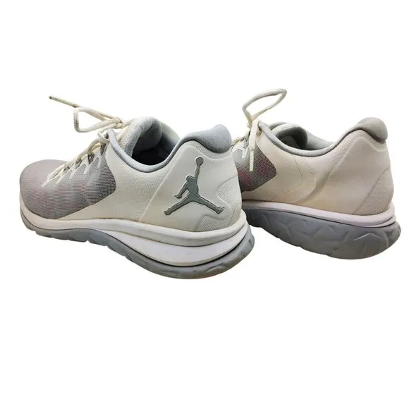 Nike Air Lunarlon Mens Flight 23 Leather and Mesh Sneakers.